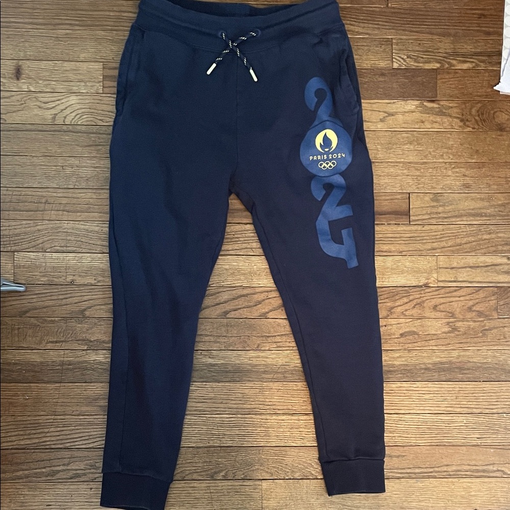 Olympics Paris 2024 Navy Blue Sweatpants Joggers